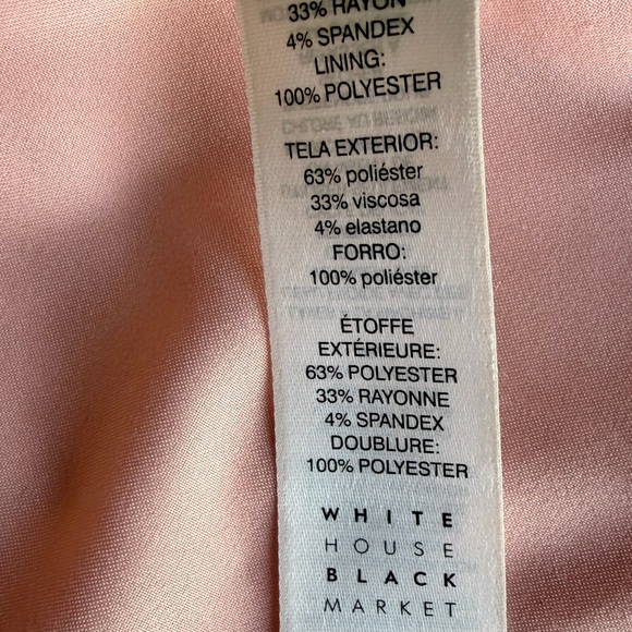 White House Black Market Bouble-Breasted Blazer Pink Size 0 - Picture 8 of 16